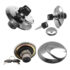 Lâmina 3 Pontas Para Roçadeiras e Aparador Furo 20mm Sthil Fs85, Fs80 Fs160