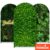 Capa Painel Romano Folhagem Estampado Muro Inglês Sublimado Decoração Em Tecido Com Elástico 2x1m