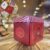 30 CAIXA P/ PANETONE 350G/500G C/ BERÇO 15,5X15,5X15,5 CM NT114 (JR NATAL OUTLET 2025)