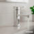 Torneira para Banheiro Lavabo Bica Baixa Bancada Quadrada Inox Beltempo