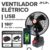 JMJN Ventilador Multifuncional Recarregável 180°–Bateria de Alta Capacidade com Power Bank Portátil para Camping Viagens