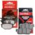 Kit Pastilhas de Freio P/ Dafra Nhx 190 2025 / Nh 190 2025 / Nh 300 Abs 2025 / Next 250 Diafrag