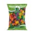 Kit 5 Potes Porta Mantimentos Redondo Branco Floral Plasútil