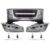 Par Farol Auxiliar Milha e Neblina Foco Duplo Com Moldura Para Volvo FM FH + Lâmpadas
