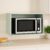 Armário de Cozinha Genialflex Iluminata Micro-ondas Branco