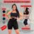 Bermuda Feminina Modeladora Cós Super Alto Em Suplex Disfarça Barriga Treino