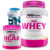 Kit Whey Protein Pink Whey 2kg + Pink BCAA com Colágeno 250g + Coqueteleira – BRN Foods