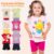 Kit Sortido 10 Peças de Roupas Bebê Menina Conjunto Ciclista ou 4 Peças de Roupas Bebê Menina Tamanho 1 ao 10