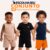 Conjunto de Bebê Menino Liso Masculino Roupa de Bebê Menino Básico Minimalista Roupa Conjuntinho infantil Masculino l01