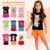 Kit Sortido 10 Peças de Roupas Infantil Menina Conjunto Verão Ou 6 Peças de Roupas  Infantil Menina Tamanho 1 ao 10