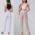 Lovito Calça Jeans Feminina Cores Contrastantes LB83BRL112