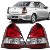 Par/Un Lanterna Traseira Etios Sedan 2017 2018 2019 2020 2021 Fume