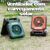 Ventilador Portátil de Acampamento com Luz LED – 270° de Rotação, Bateria 7800mAh, Luz LED Brilhante