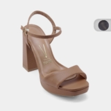 Sandalia Vizzano Meia Pata Salto Alto Feminina 6551100