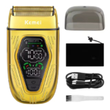 Barbeador Elétrico Kemei-T360 3xVelocidades