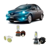 Ultra Led Nano Toyota Etios Sedan 2012-21 H16 22000lm Milha