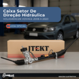 Caixa Setor Direção Hidráulica Jtekt Original Volkswagen Gol Voyage Saveiro G5 G6 G7 G8 2008 A 2020
