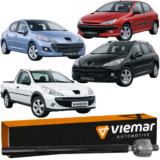 Barra articulação Axial lado Direito/Esquerdo  Viemar Para Peugeot 206 207 Hoggar 1.4 1.6