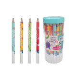 Lápis Grafite HB Big Triangular Color Joy – Pote com 36 Unidades Leo&Leo Leonora – 10573