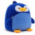 Mochila Infantil Bebê Mini Criança Mochilinha Passeio Pelúcia Presente Pinguim