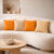 Kit 4 Capas de Almofadas Lisas Com Zíper Decoração Casa Luxo