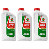 Kit 3 Óleo Lubrificante Castrol 20w50 Gtx Antiborra Api Sl