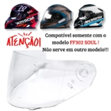 Viseira P/ Capacete Norisk FF302 Soul 2.2mm Polivisor