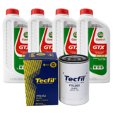 Kit 04 Óleo Castrol 20w50 Gtx Antiborra + Filtro Oleo Psl562