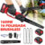 16 Polegada Motosserra Elétrica A Bateria 1600w Brushless Bivolt
