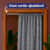 Kit Cortina Para Porta com Varão Ajustável Pronta p/ Instalar Sala Quarto Cozinha