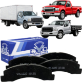 Pastilha De Freio Dianteiro S.y.l Ford F-250, F-350, F-4000