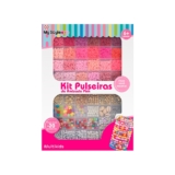 Kit Pulseiras da Amizade Pink My Style Multikids –  BR2315