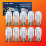 10 Lâmpada Miniatura Pingo T20 2 Pólos 12v W3x16q Tech One