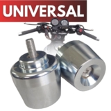 Par Pesos De Guidao Cromado Modelo Honda Pcx 150 Universal
