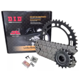 KIT TRANSMISSÃO CB500X 2014 A 2019 CB500R 2014 A 2019 CB500F 2014 A 2021 COM RETENTOR DID