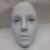 máscara de teatro,  máscara  branca lisa