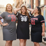 Kit 3 Vestidos Estampados Camisão Moda Gringa Grande Verão Curve plus size curvy camisetão Plus