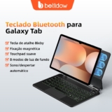 tablet não incluso Teclado BETTDOW para Samsung Tab S6 S7-S9FE 11 polegadas Teclado magnético suspenso com suporte para