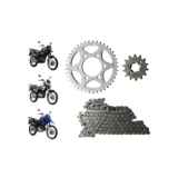 Kit Quit Relação Transmissão Andamento Tração Yamaha XTZ 150 Crosser de 2014 até 2024