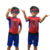 Fantasia Homem Aranha Infantil Com Máscara Spiderman 1 á 8 Anos- com Envio imedito