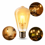 Lampada de Filamento LED Flite ST64, 4W, FLT-ST64-4W