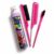 kit de Pente Para Cabelo Com 3 Unidades + Elastico Para Cabelo