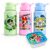 Garrafinha De Água Squeeze e Pote Meninas Super Poderosas 500ML Plástico Com Tampa Alça Infantil