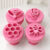 Kit Carimbos para Brigadeiro Docinho Abelha com 4 Peças Confeitaria Doces Pasta Americana