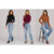 3 Blusa Feminino Cacharrel Segunda Pele gola alta Suplex Premium