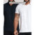 Kit 2 Camisa Polo Italiana Gola Decote em V Malha Canelada Camiseta Texturizada