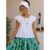 Bata feminina  Branca Umbanda #candomblé