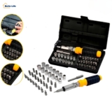 Kit Chave De Impacto Manual Reversível 38 Peças Com Maleta Para Mecânica LWJ-140