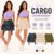 Saia Cargo grafiite Juvenil Feminina com Bolsos e Cinto Estilo Street Moda Casual Saia Kids Para Meninas saia jeans infa