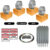 Concertina 30cm + kit instalação Completo 30 metros